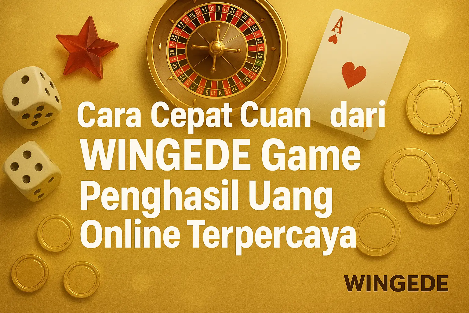 Cara Cepat Cuan dari WINGEDE Game Penghasil Uang Online Terpercaya